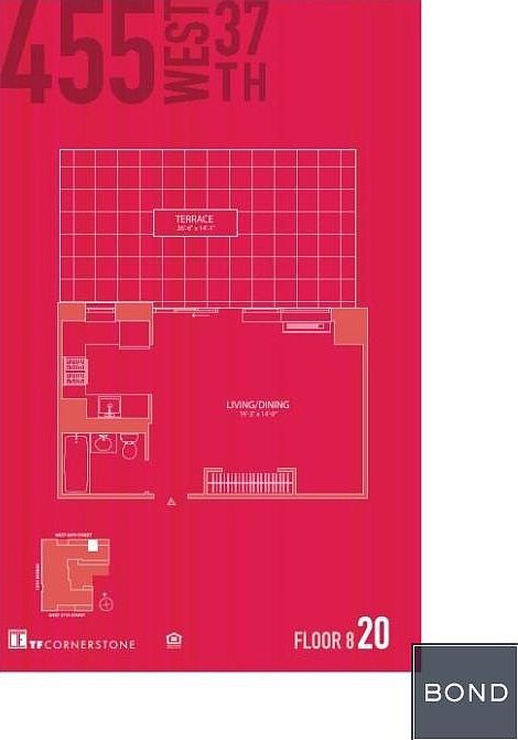 1st image of 455 W 37th St APT 820