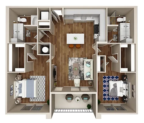 Floor plan B3