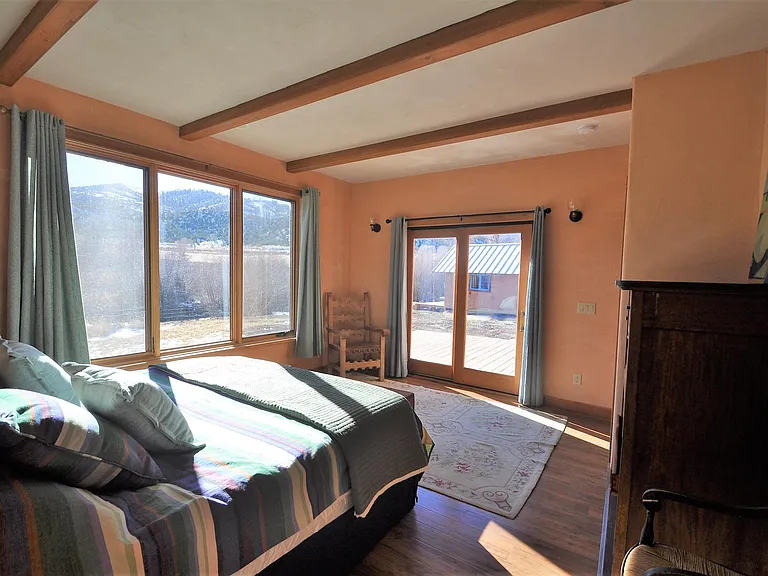 Main bedroom with great view