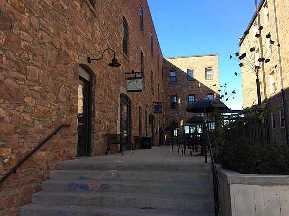 Exterior, front entry