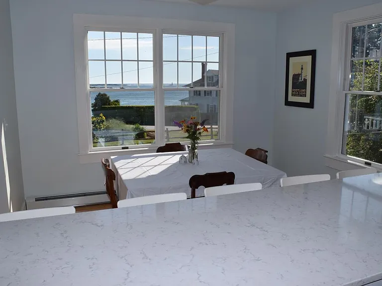 Views from kitchen/dining room