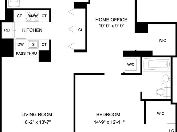 2nd image of 320 W 38th St APT 335