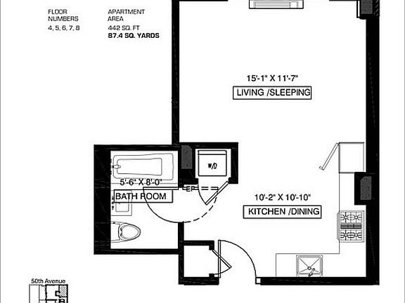 2nd image of 2-26 50th Ave #4J