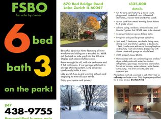 670 Red Bridge Rd, Lake Zurich, IL 60047