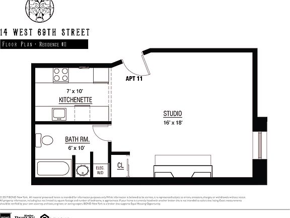 2nd image of 14 W 69th St APT 11