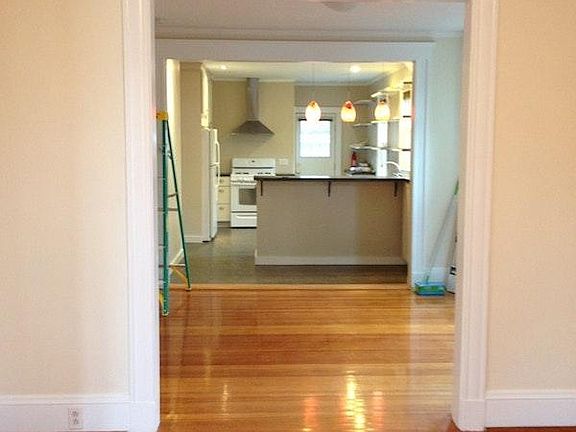 from living room, looking toward kitchen