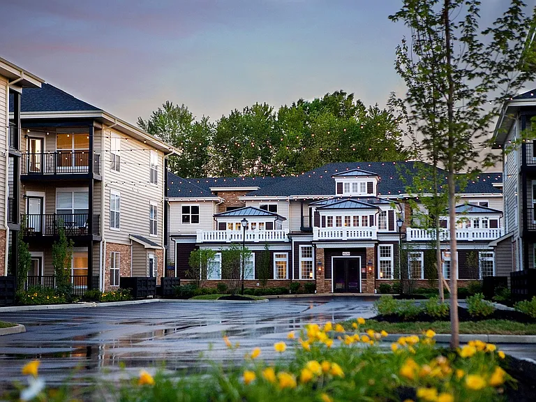 Evening Exterior View