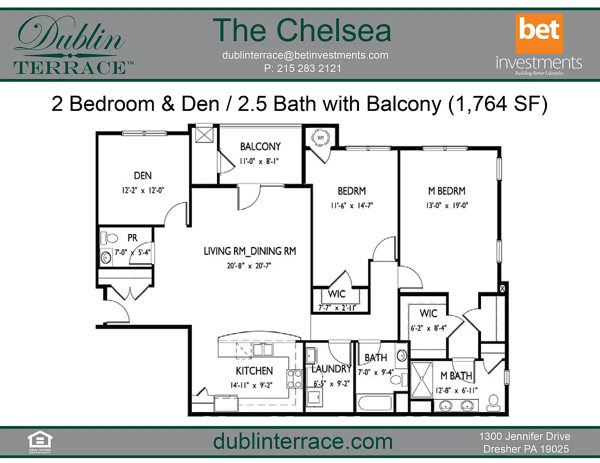 Floor plan Chelsea