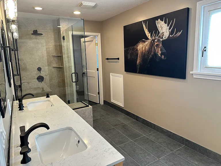 Did we mention the resident moose?