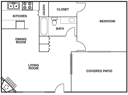 Floor plan Santa Cruz