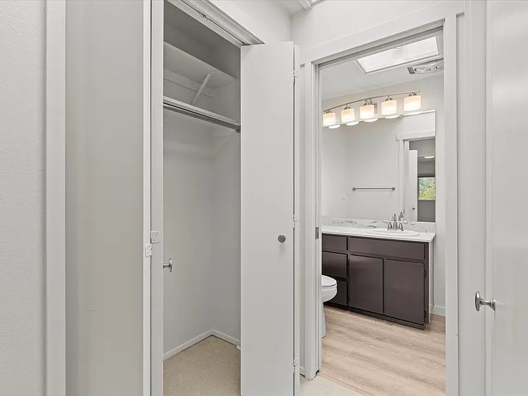 Master bedroom closet