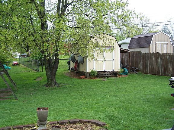 Storage Building in backyard