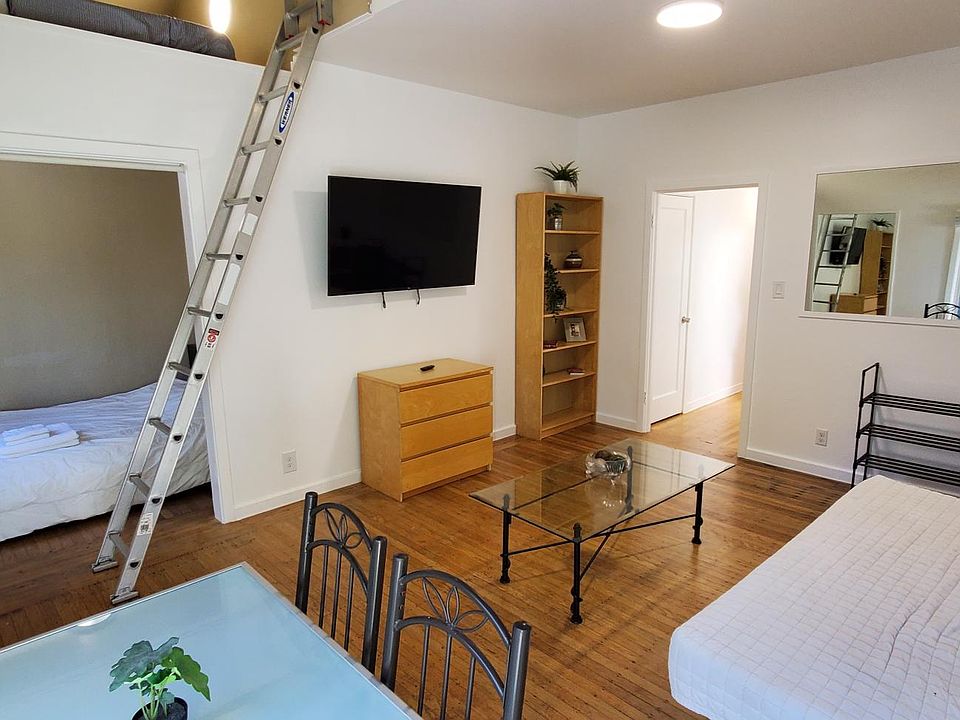 Ladder to loft part. It can be removed.