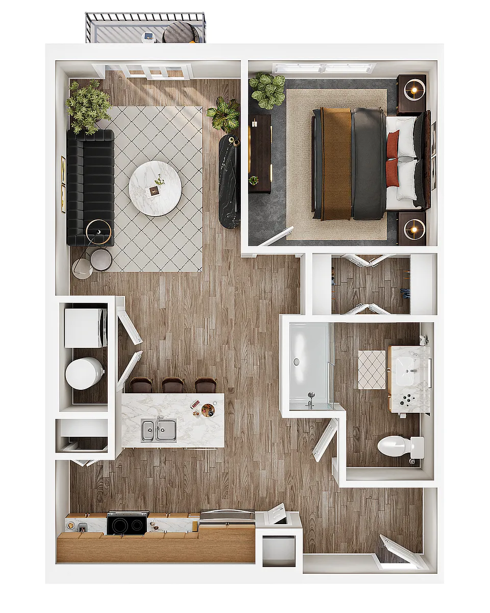 Floor plan A4 Cipher