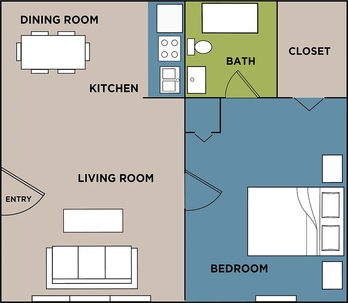 Floor plan The Maple