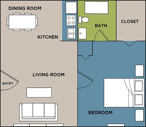 Floor plan The Maple