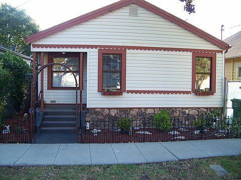 front of the house