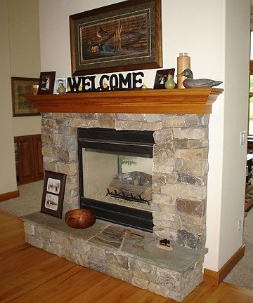 Natural Gas Fire Place