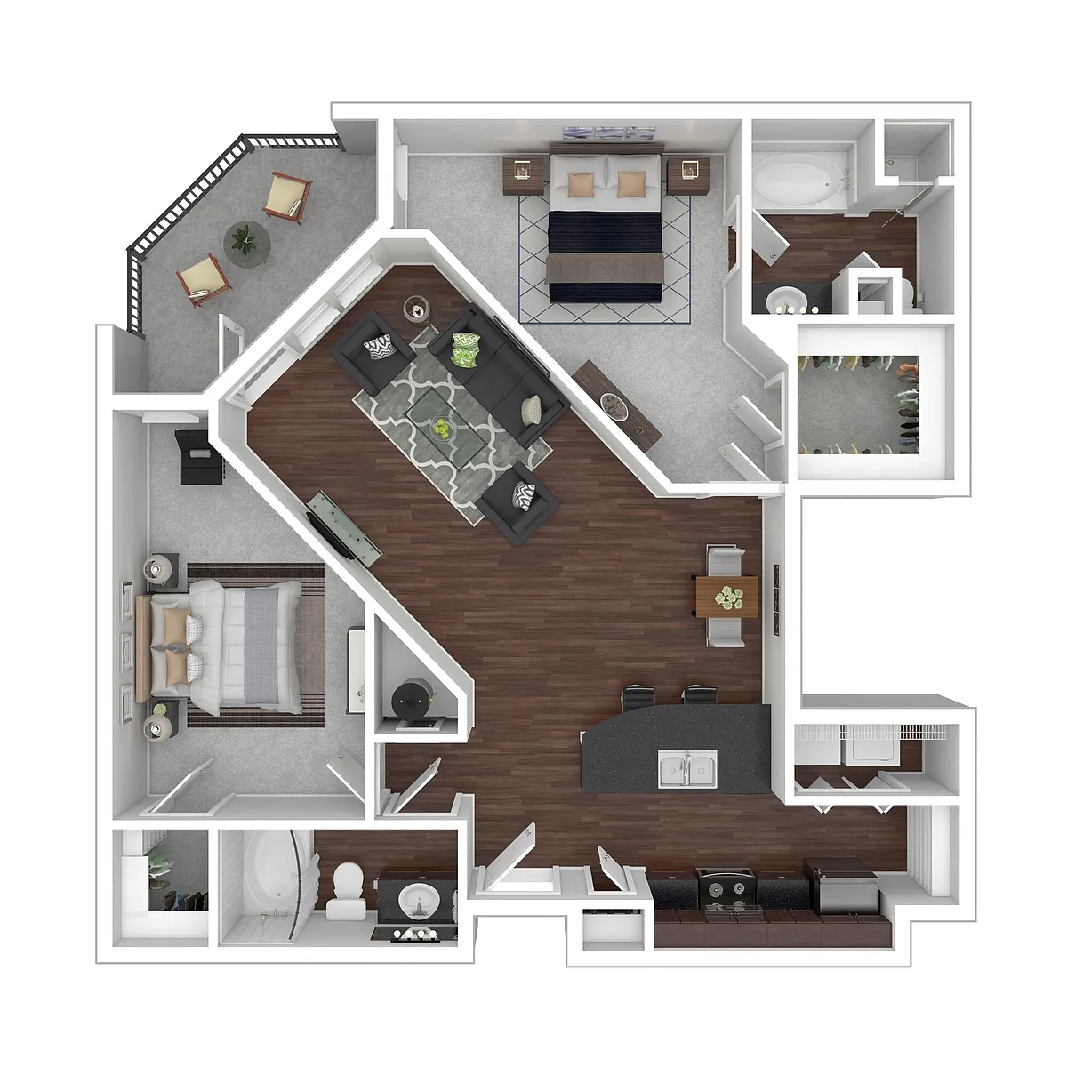 Floor plan B1