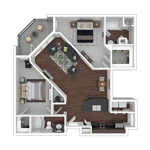 Floor plan B1