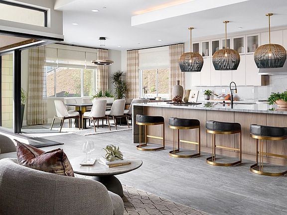 Plan 2 Model Home Kitchen