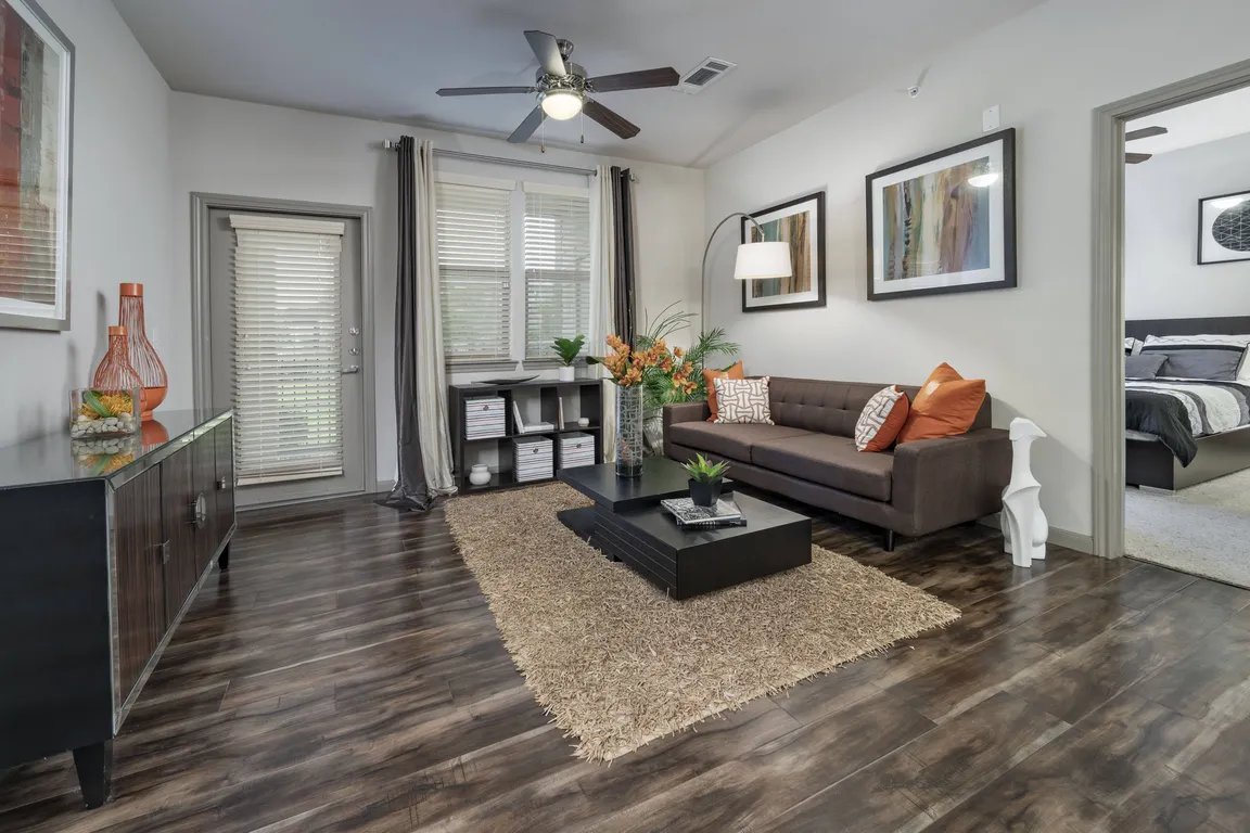Spacious, open-living spaces
