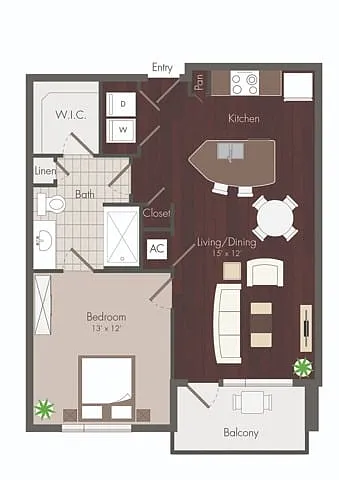 Floor plan Clyde - Renovated