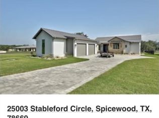 2902 Stableford Cv, Spicewood, TX 78669