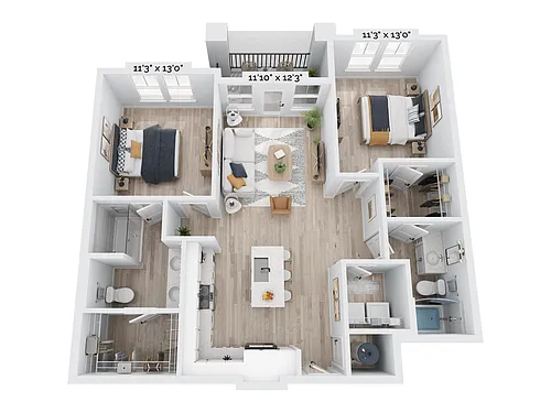 Floor plan B1