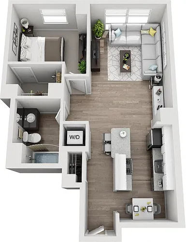 Floor plan 1B - 11