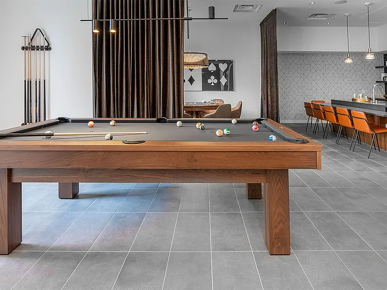 Apartment community Resident Lounge at Griffis Lake Washington in Renton, Washington.