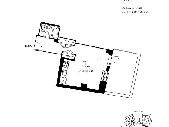 2nd image of 63 Wall St APT 1617