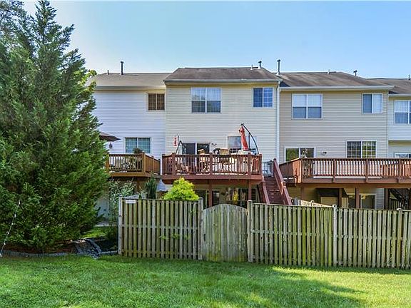 Deck faces open space