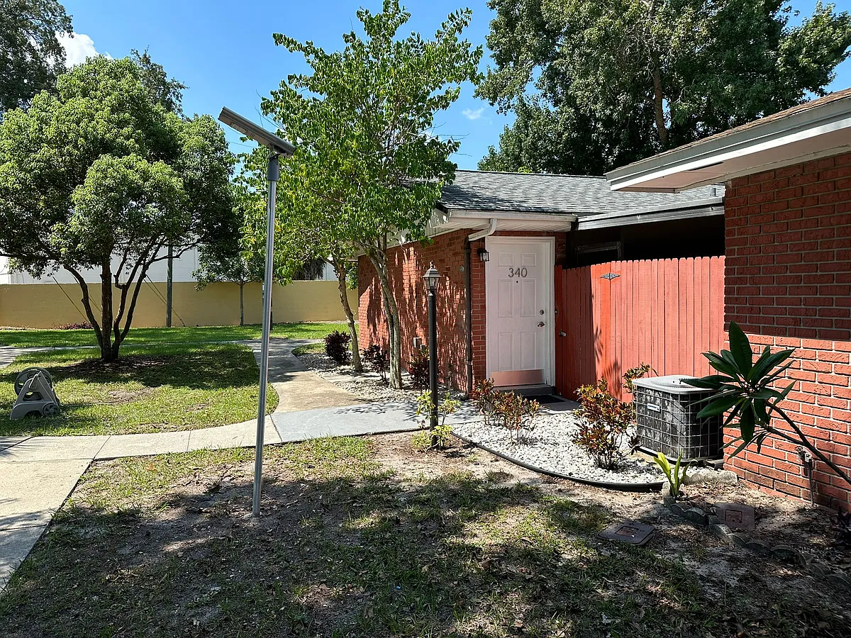 FRONT DOOR,
EXTERIOR VIEW. - 340 San Miguel St