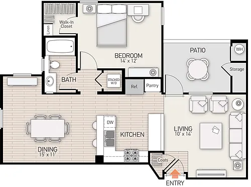 Floor plan Plan C