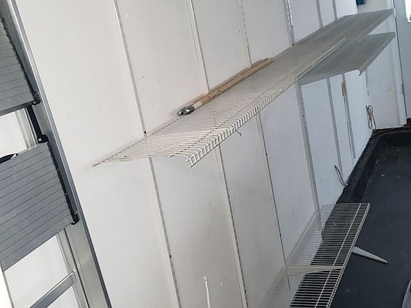 Garage Storage in addition to storage closet