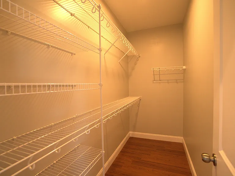 Master walk-in closet