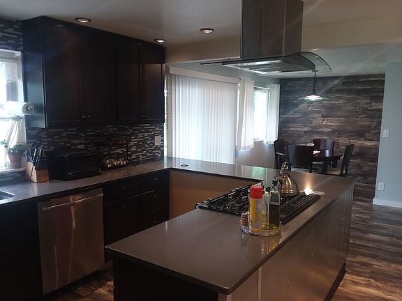 kitchen and dining room