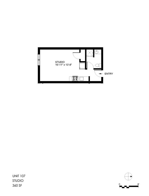 1 bed, 1.0 bath, $1,730 — Photo 2