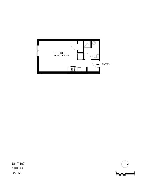 2nd image of 105 S Union St Unit 107