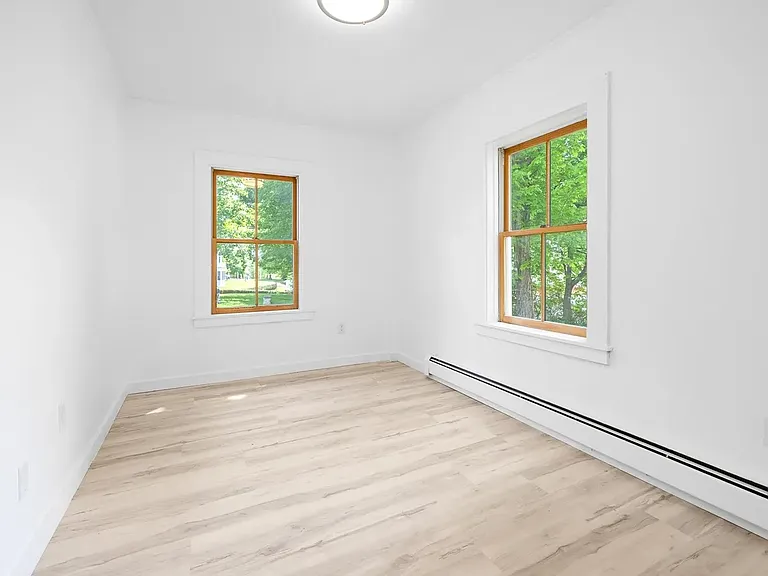 Bedroom Two - First Floor. Space for a queen bed or two twins with headboard to the left in this photo.