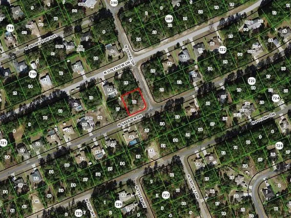 7954 N SARAZEN DRIVE LOT 16, CITRUS SPRINGS, FL 34434