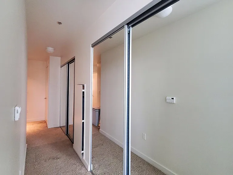 Ample closet space