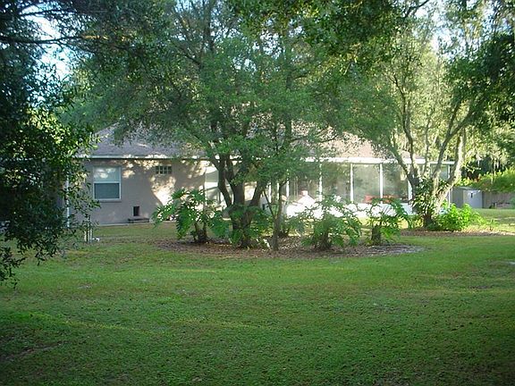 Back view of house