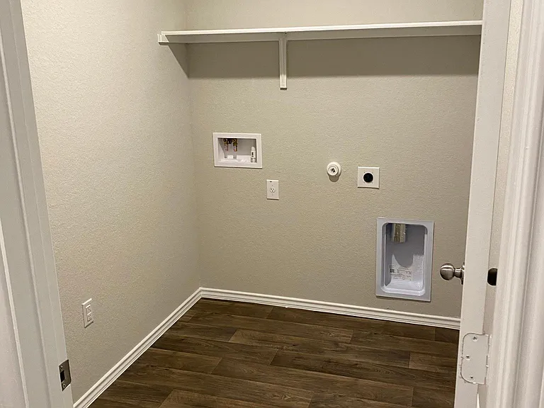 Laundry room- appliances not included