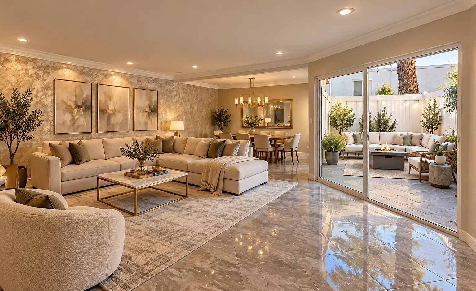 2 bed, 1117 sqft, $3,300 — Photo 1