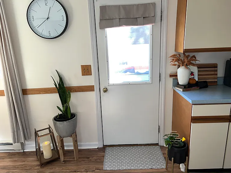 Back door to deck