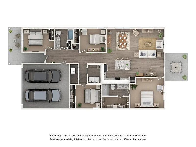 Floor plan Rowan