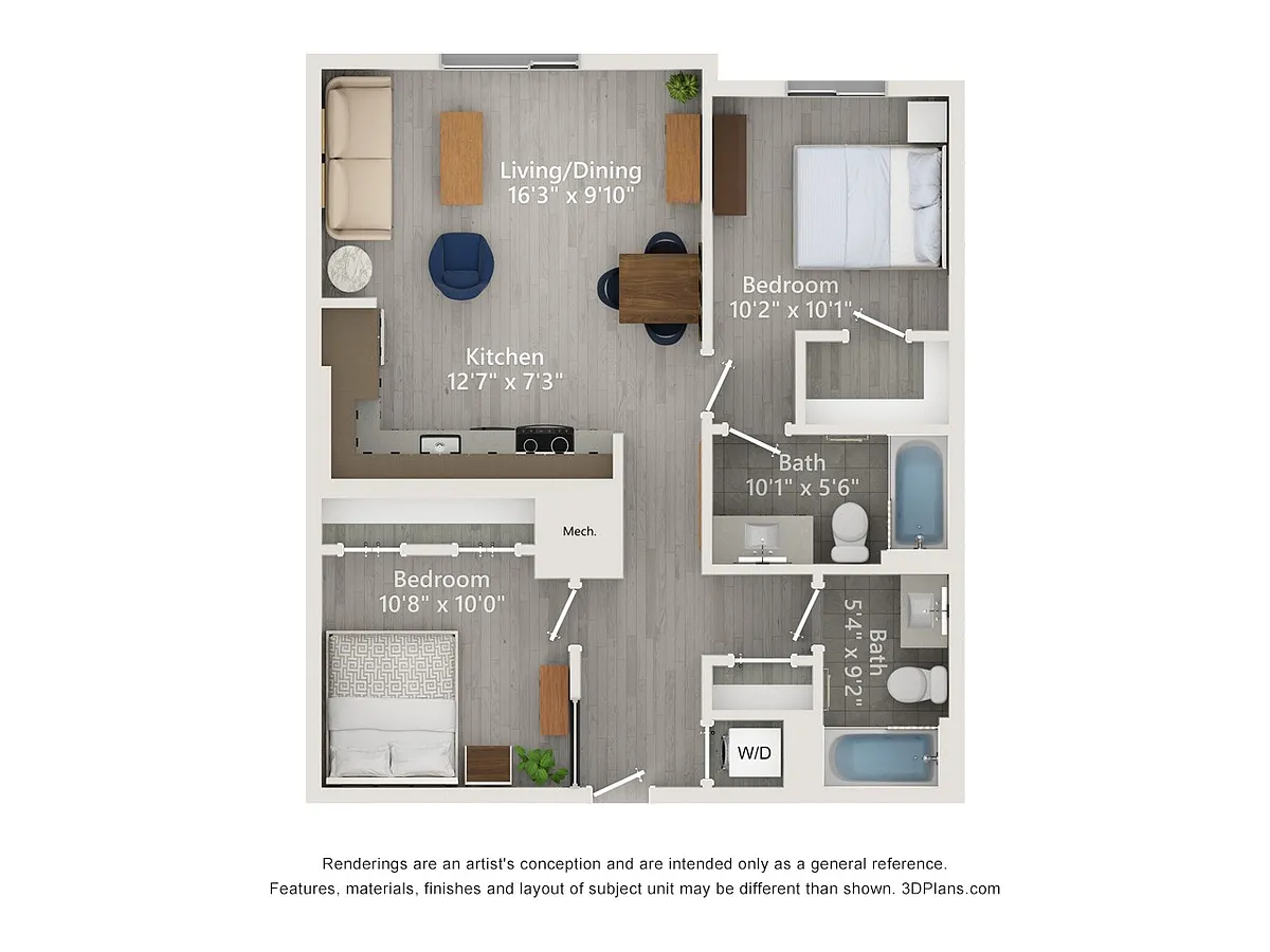 Floor plan B7