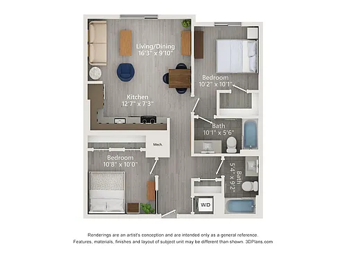 Floor plan B7